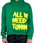 ALL WE NEED GREEN FLAG HOODIE