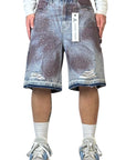 PLUM CRYSTALIZED SHORT