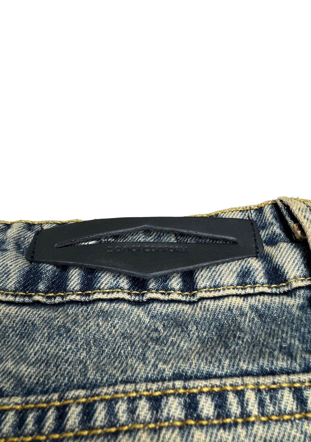 SAND BAGGY ABRASIONS DIAGONAL CUTS