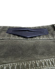 SHORTS CARGO GREEN PIGMENTED TRANSPARENT
