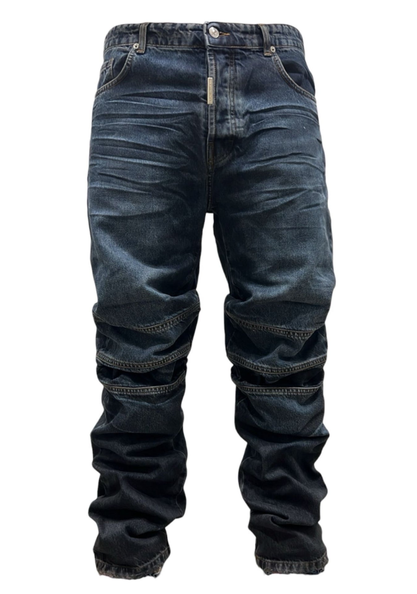 KNEE PROCESSING BLUE BAGGY