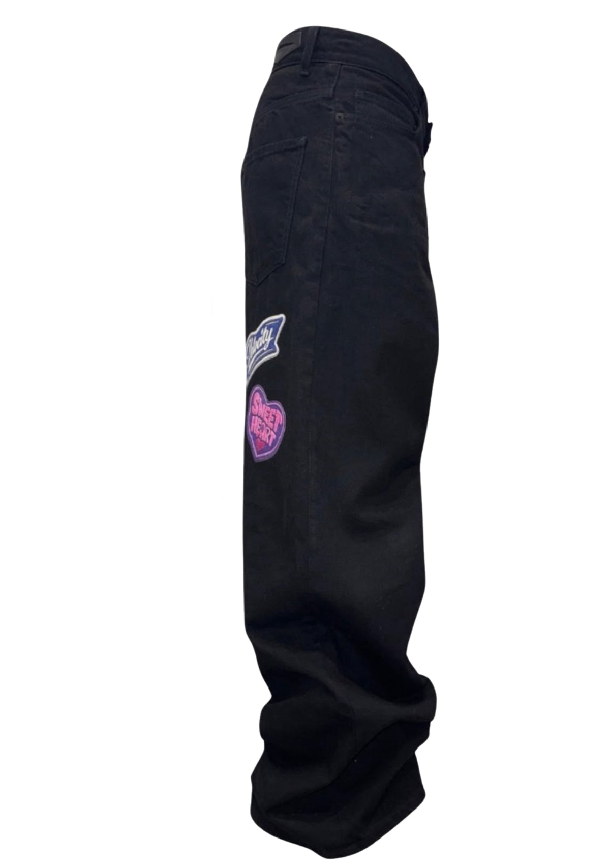 BLACK DARK BAGGY - PATCH