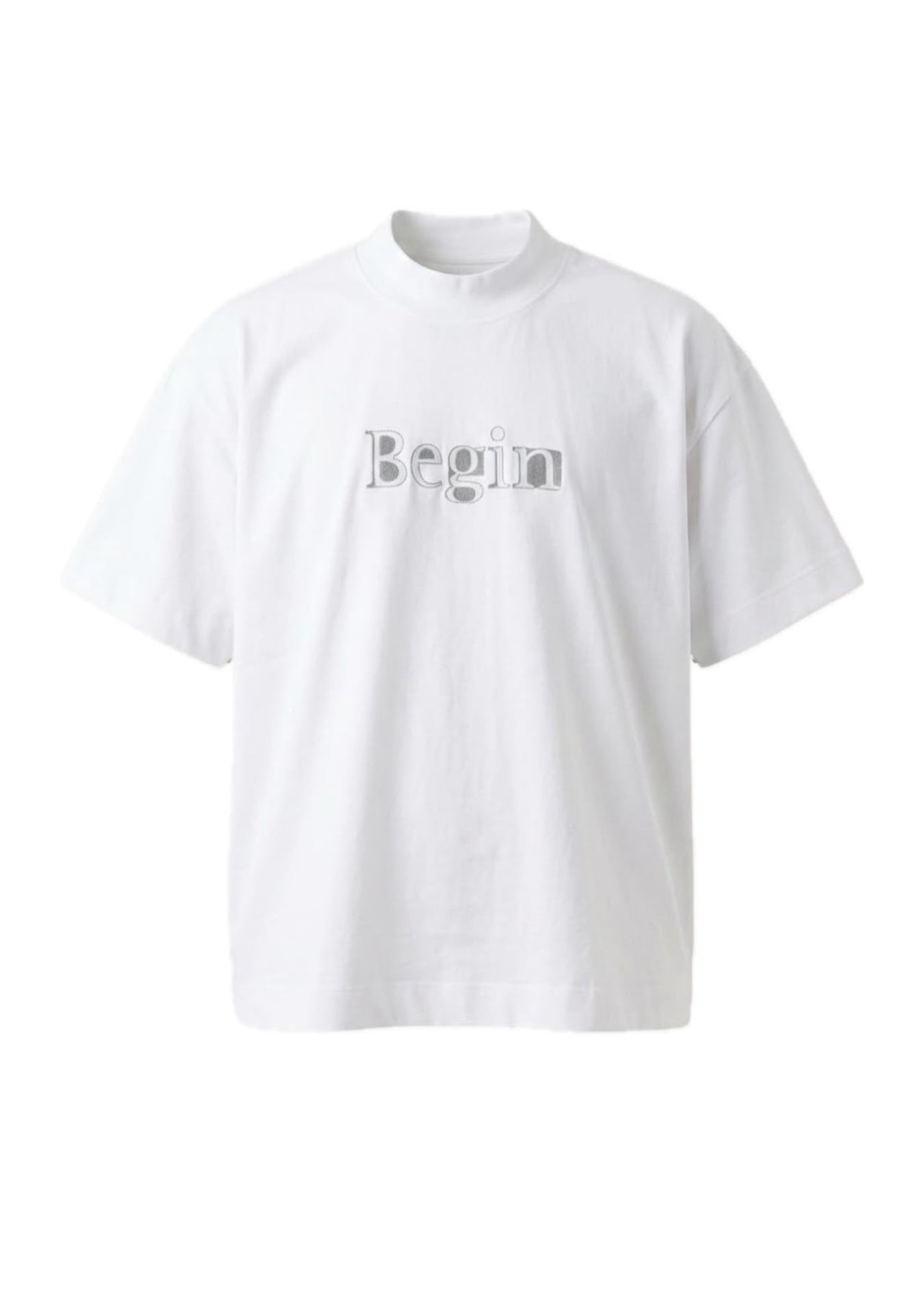 BEGIN WHITE TEE