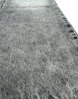 GREY LIGHT WASH CARGO BAGGY