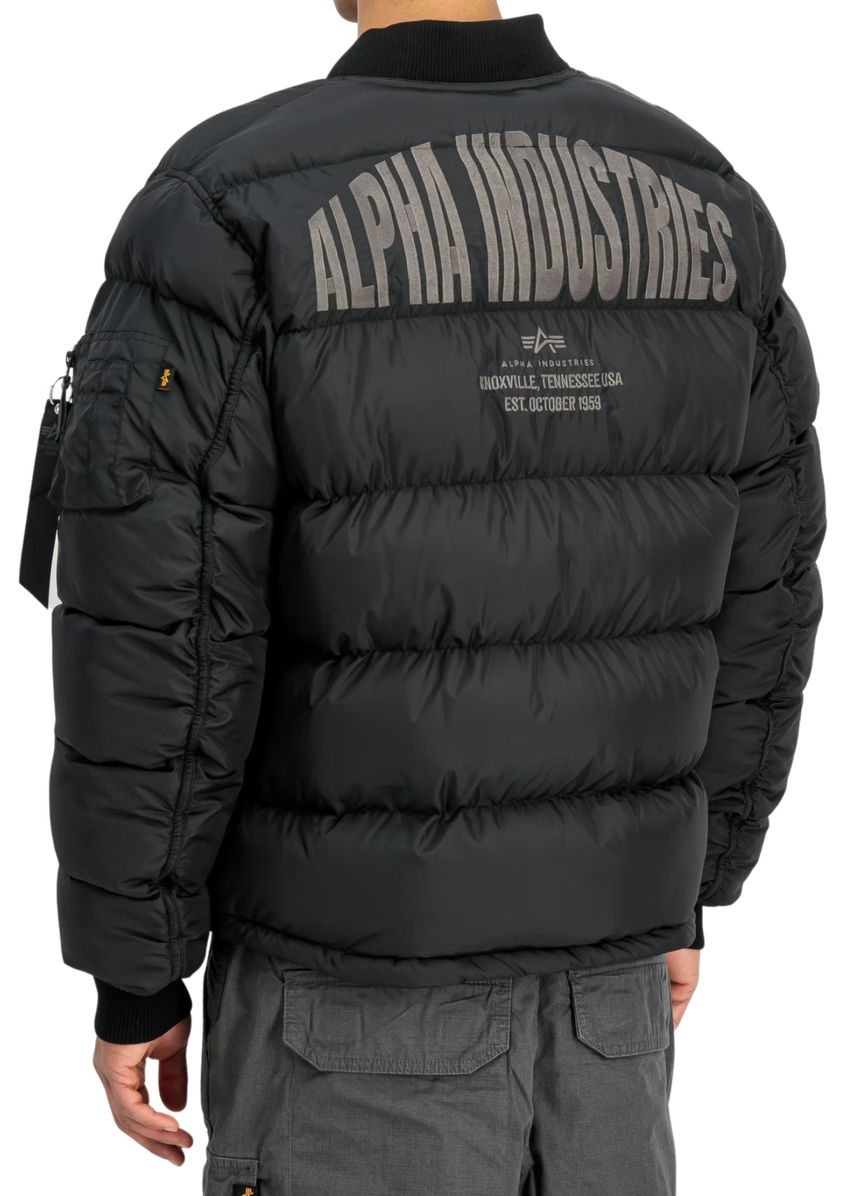 MA-1 PUFFER BACK EMBROIDERY LOGO WINTER JACKET