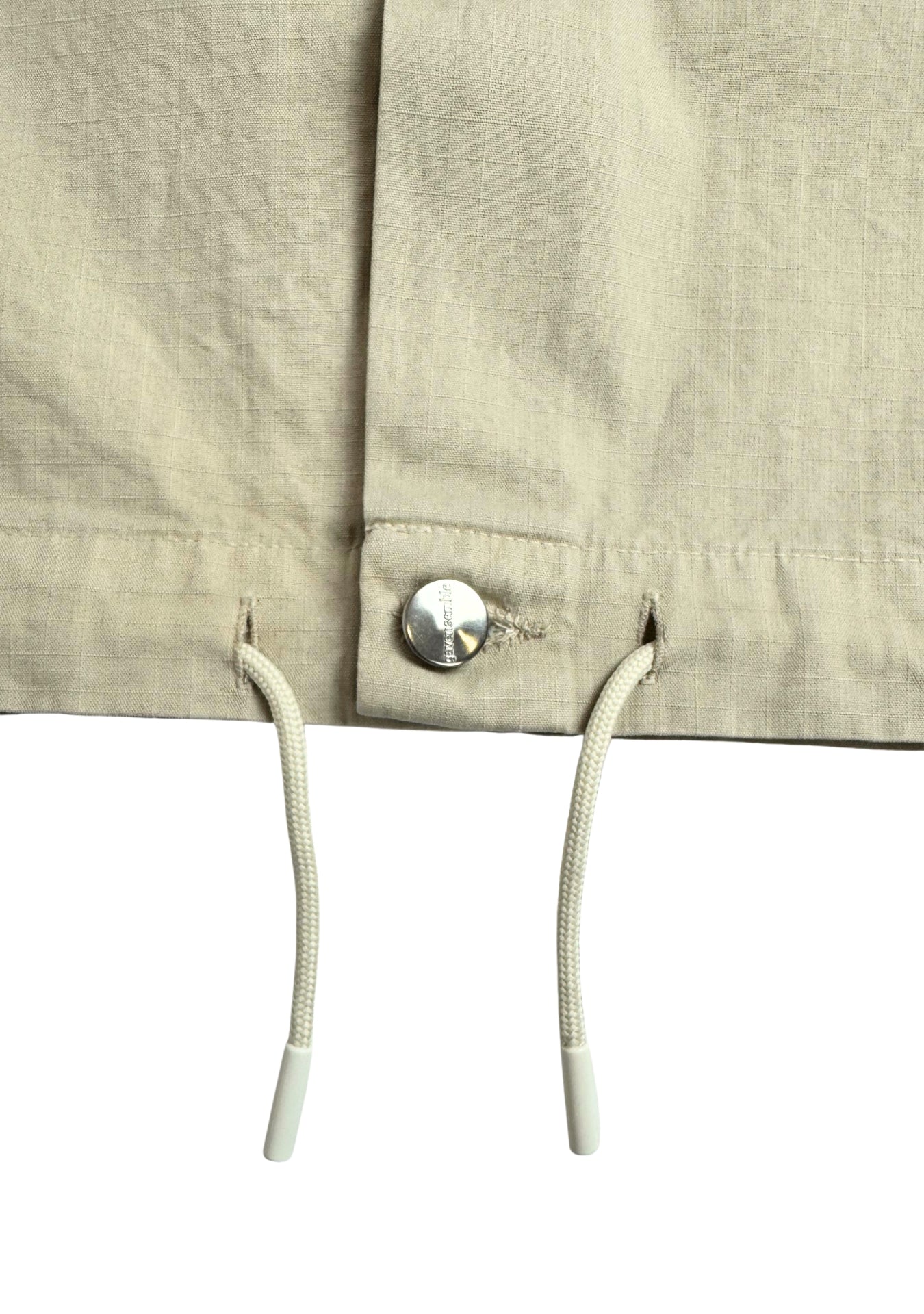 BEIGE RIPSTOP ELASTIC SHIRT