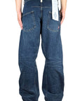 JEANS TWIST SLUB DENIM DARK