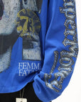 FEMME FATALE SHIRT BLUE