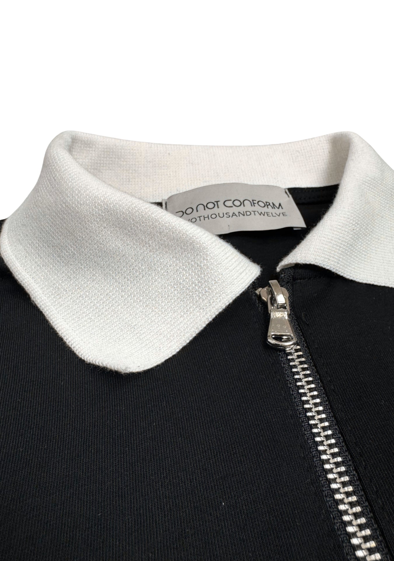 BLACK DOUBLE SLEEVED POLO RUTHLESS