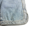 BASEBALL JERSEY SKY DENIM SHORTS