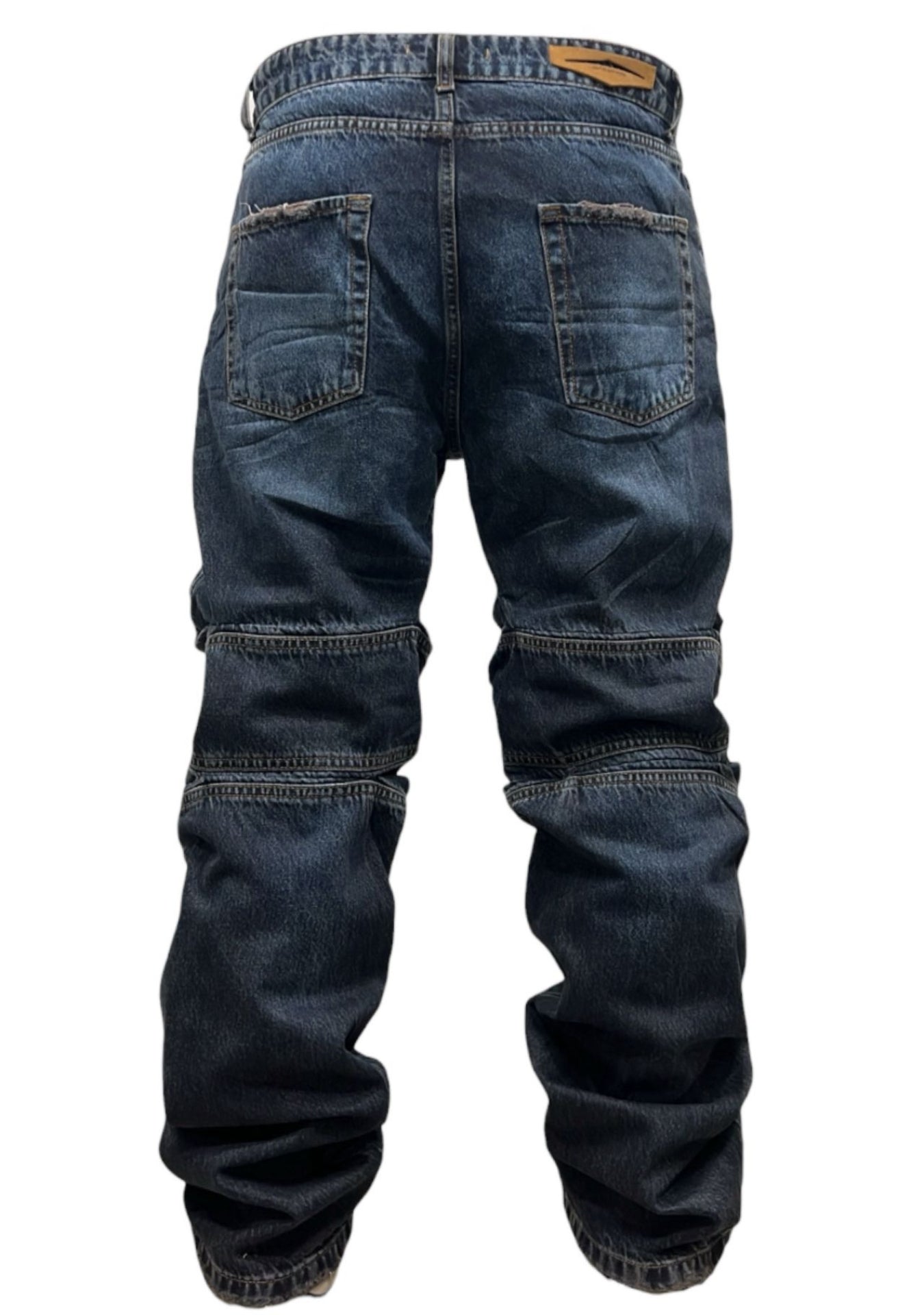 KNEE PROCESSING BLUE BAGGY