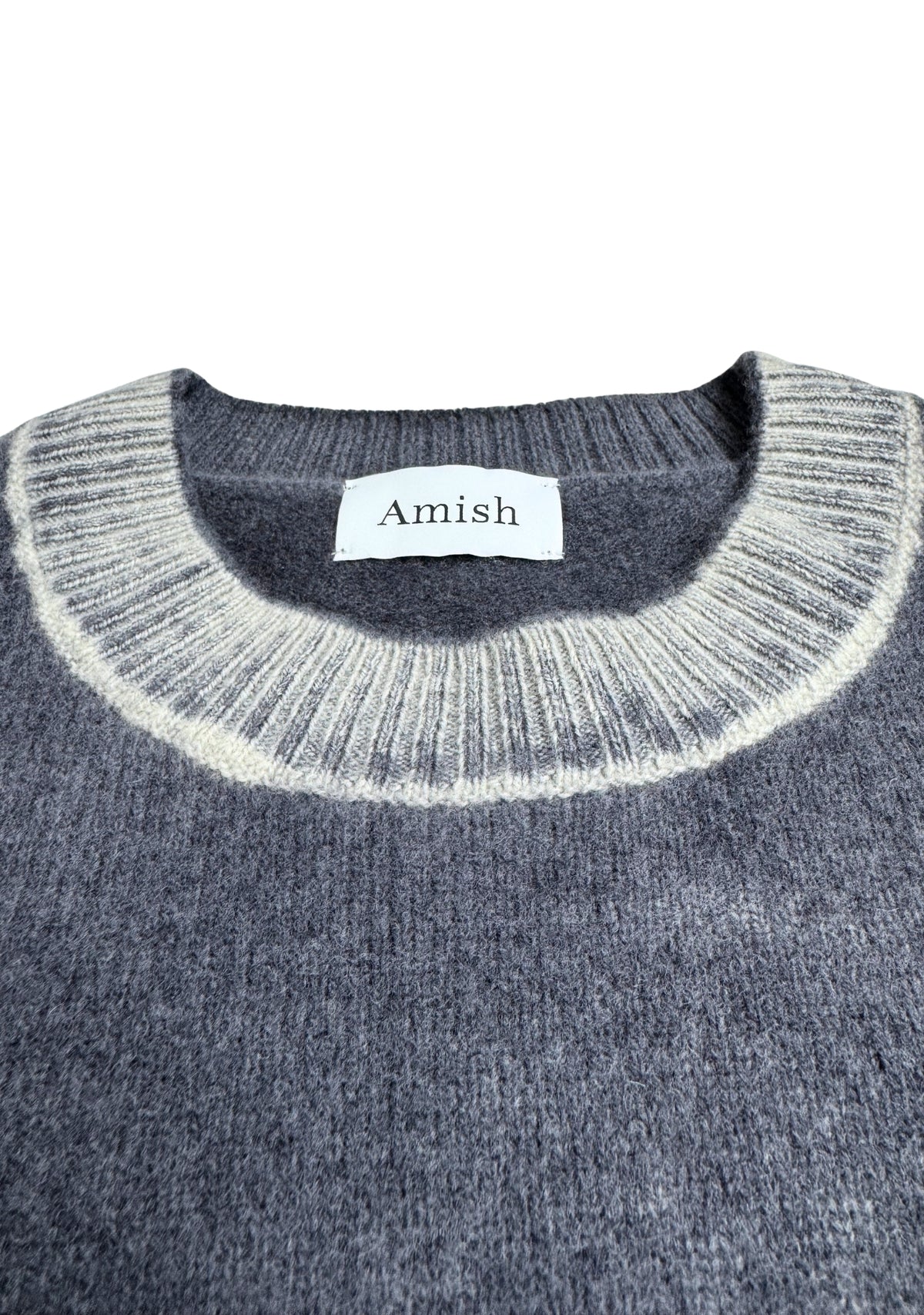 CREW NECK WOOL PRINTED