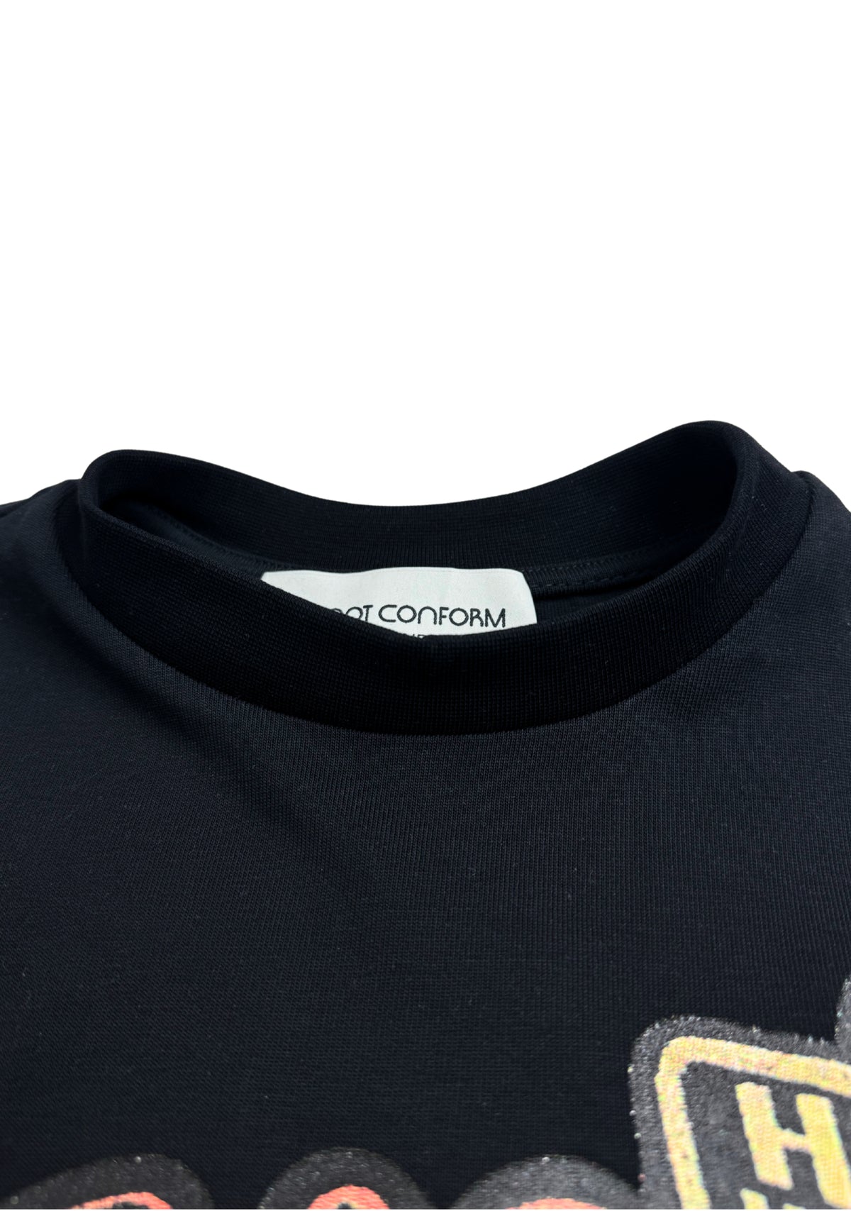 BLACK TEE MULTI-PATCH