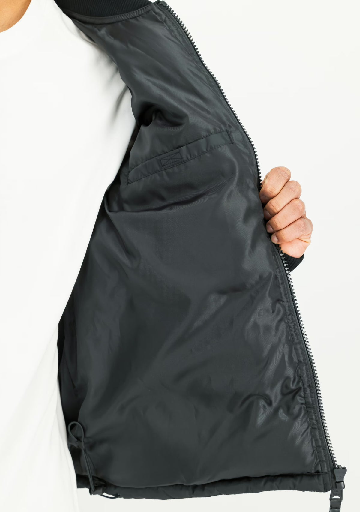 MA-1 PUFFER BACK EMBROIDERY LOGO WINTER JACKET