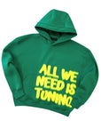 ALL WE NEED GREEN FLAG HOODIE