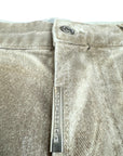 SHORTS BEIGE WAXED LEATHER