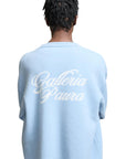 ORESTE CREWNECK SWEATER LIGHT BLUE