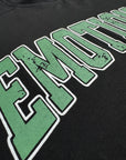 BLACK TEE DOUBLE PRINT EMO.T.RUST