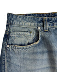 LASERIZED CARGO DENIM