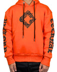 ORANGE HOODIE PRINT ALL SIDES