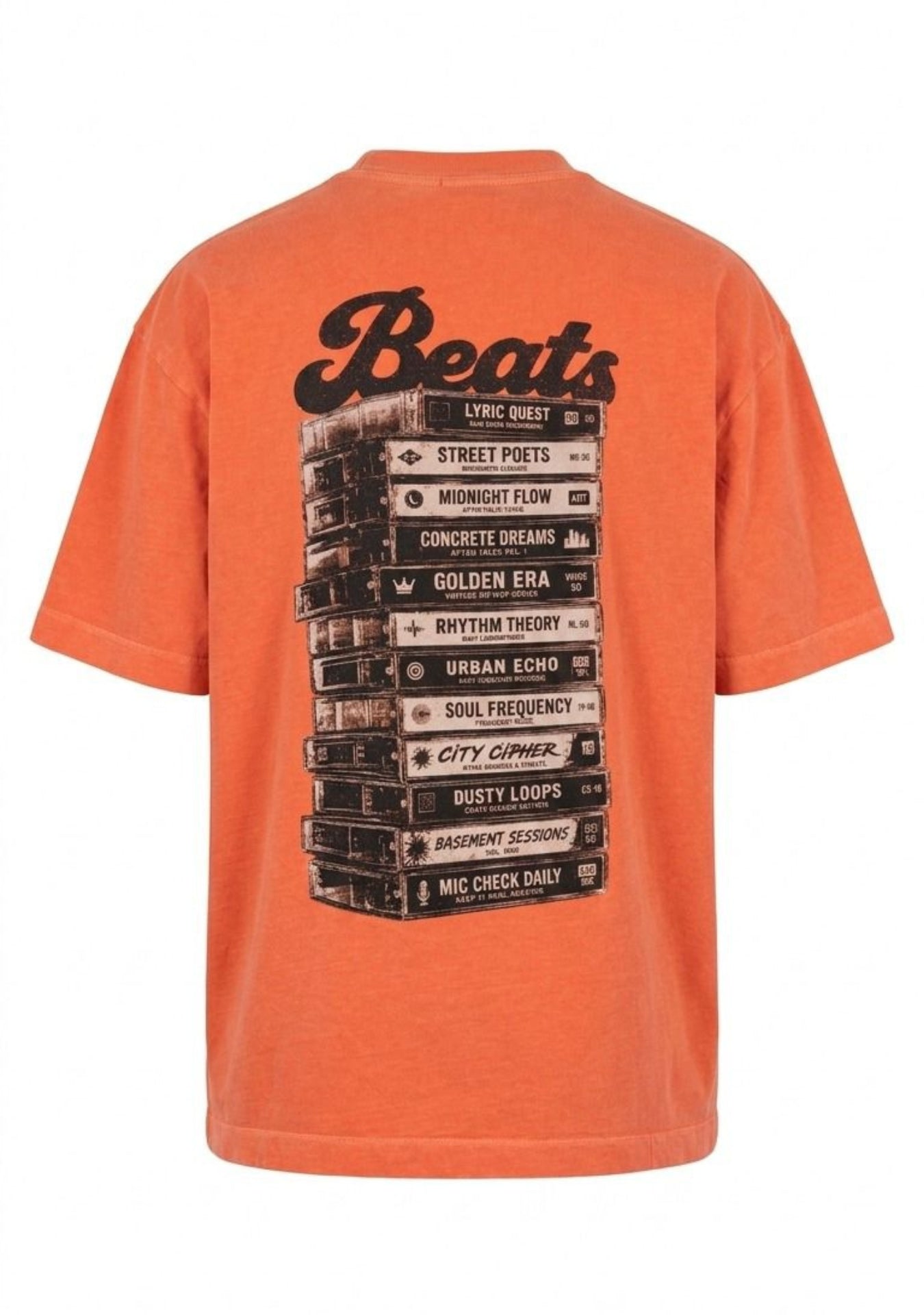 NEVER FOLD WASH ORANGE TEE