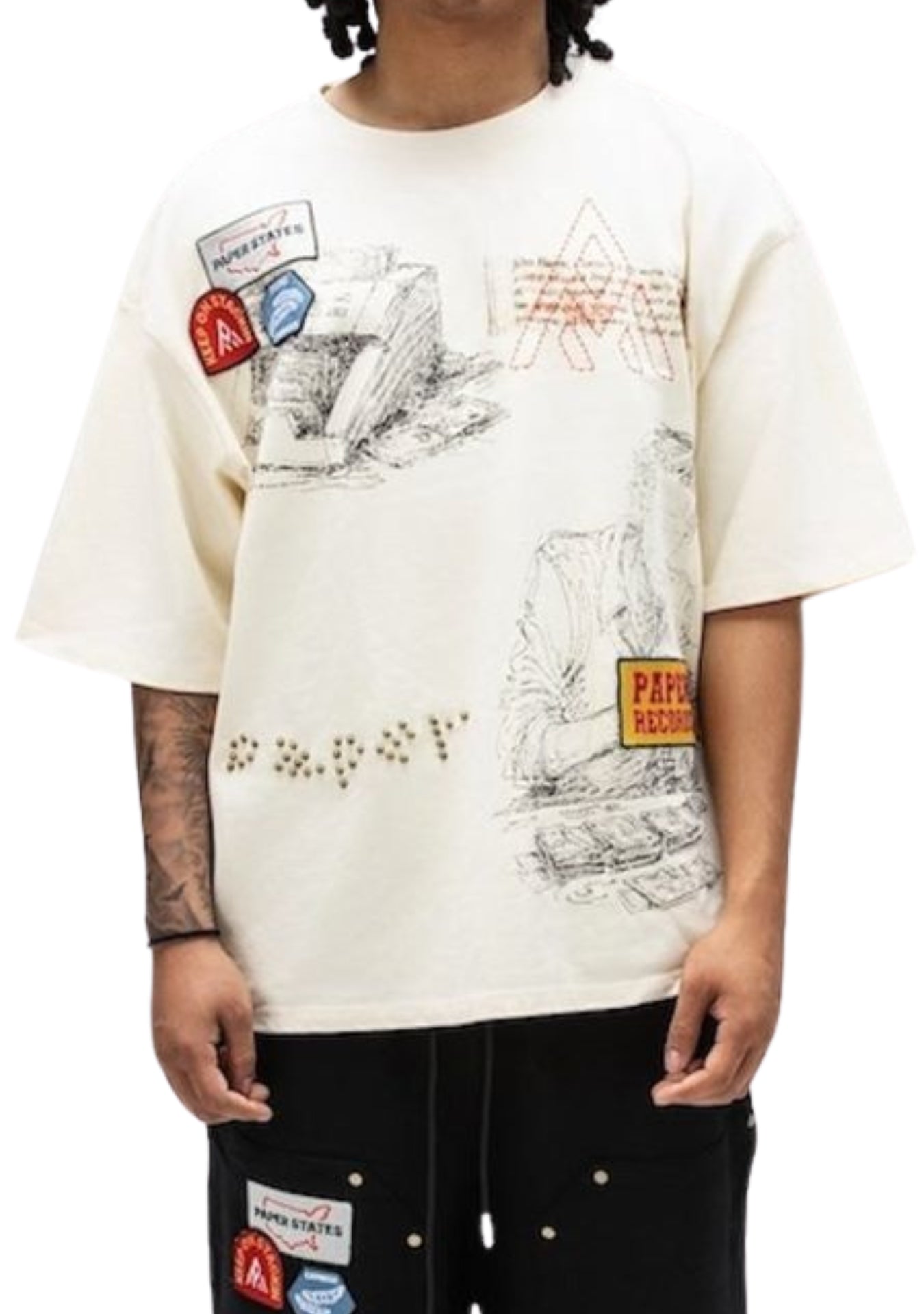 PAPER STATES TEE