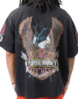 EAGLE RIDE TEE - BLACK