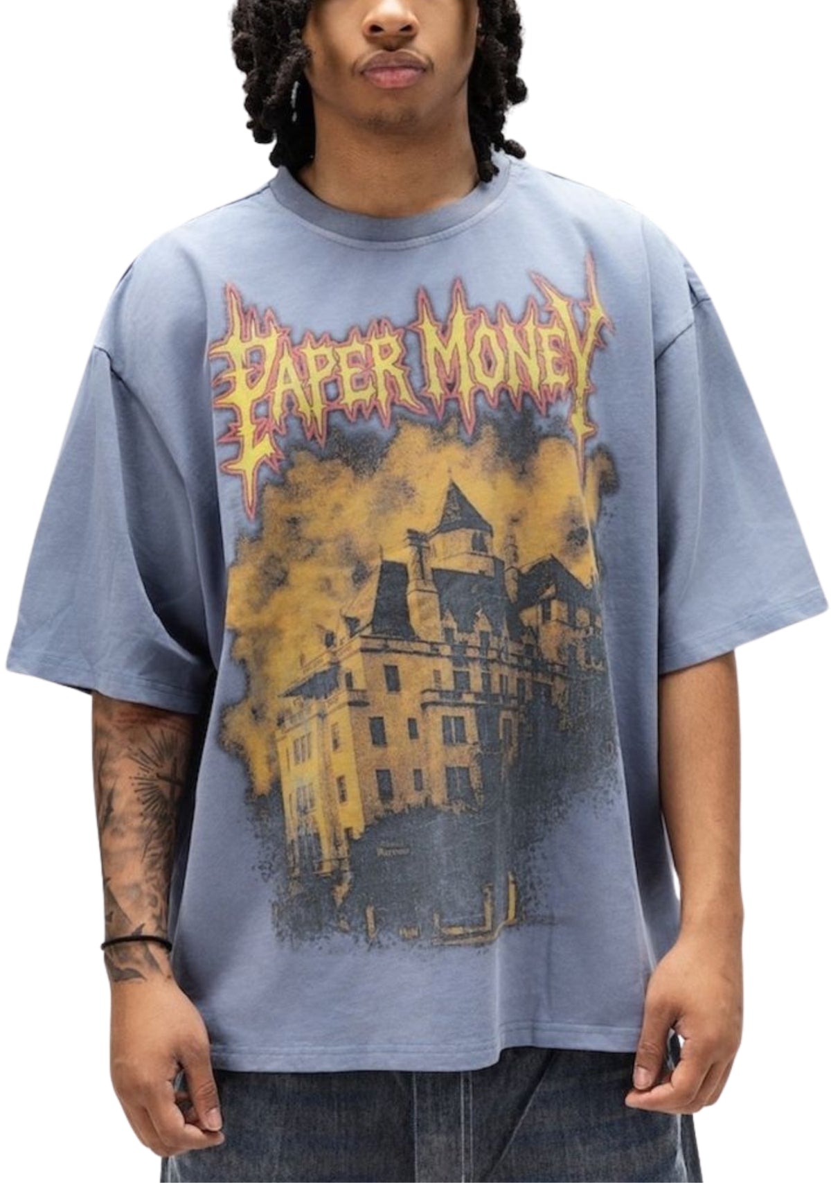 MANSION TEE BLUE