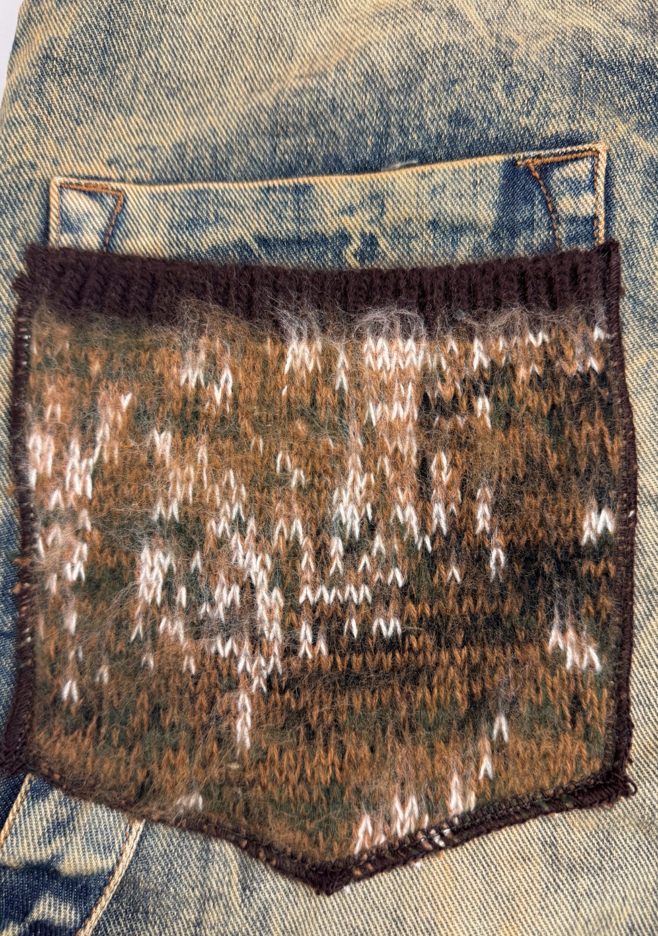 LAND WOOL PATCH BAGGY