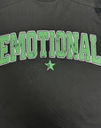 BLACK TEE DOUBLE PRINT EMO.T.RUST