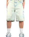 SANDBLASTED CARGO SHORTS