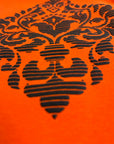 ORANGE HOODIE PRINT ALL SIDES
