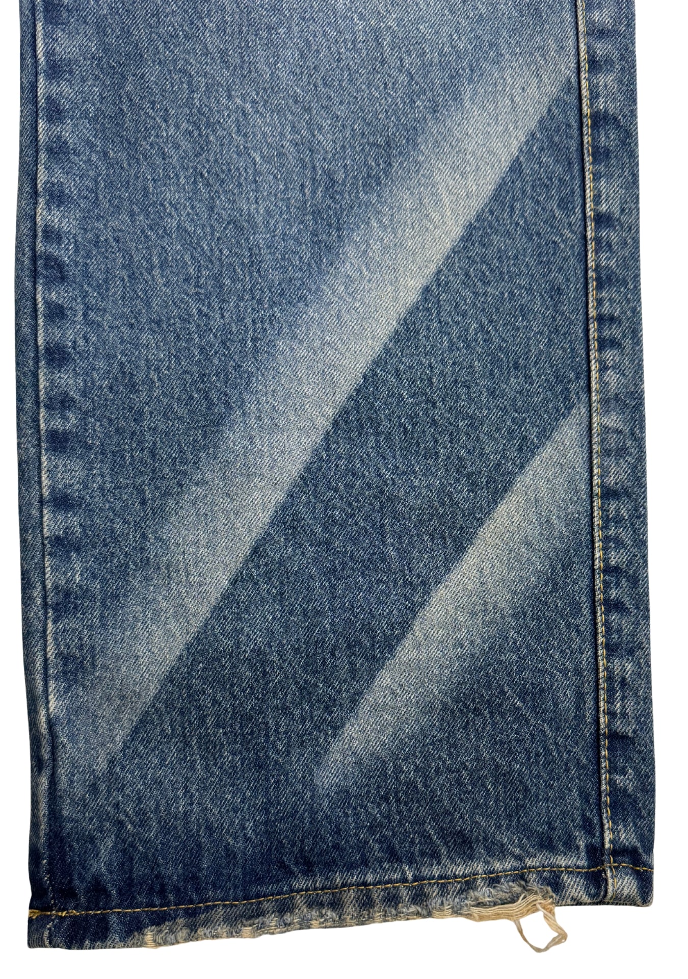 LASERIZED CARGO DENIM