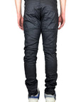 WAXED BIKER JEANS