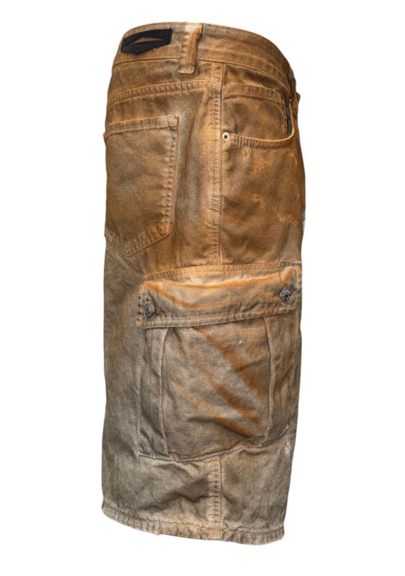 LIGHT BEIGE CARGO SOILED ORANGE