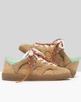 SANTHA LOVE PARK SUEDE CASTAGNA