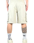 BEIGE RIPSTOP SHORTS
