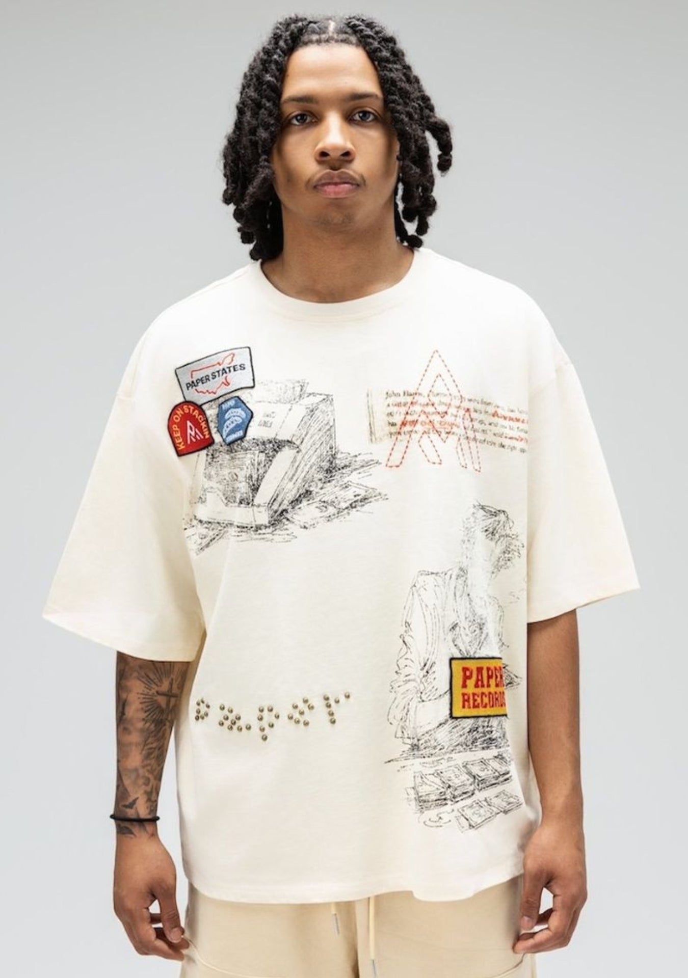 PAPER STATES TEE