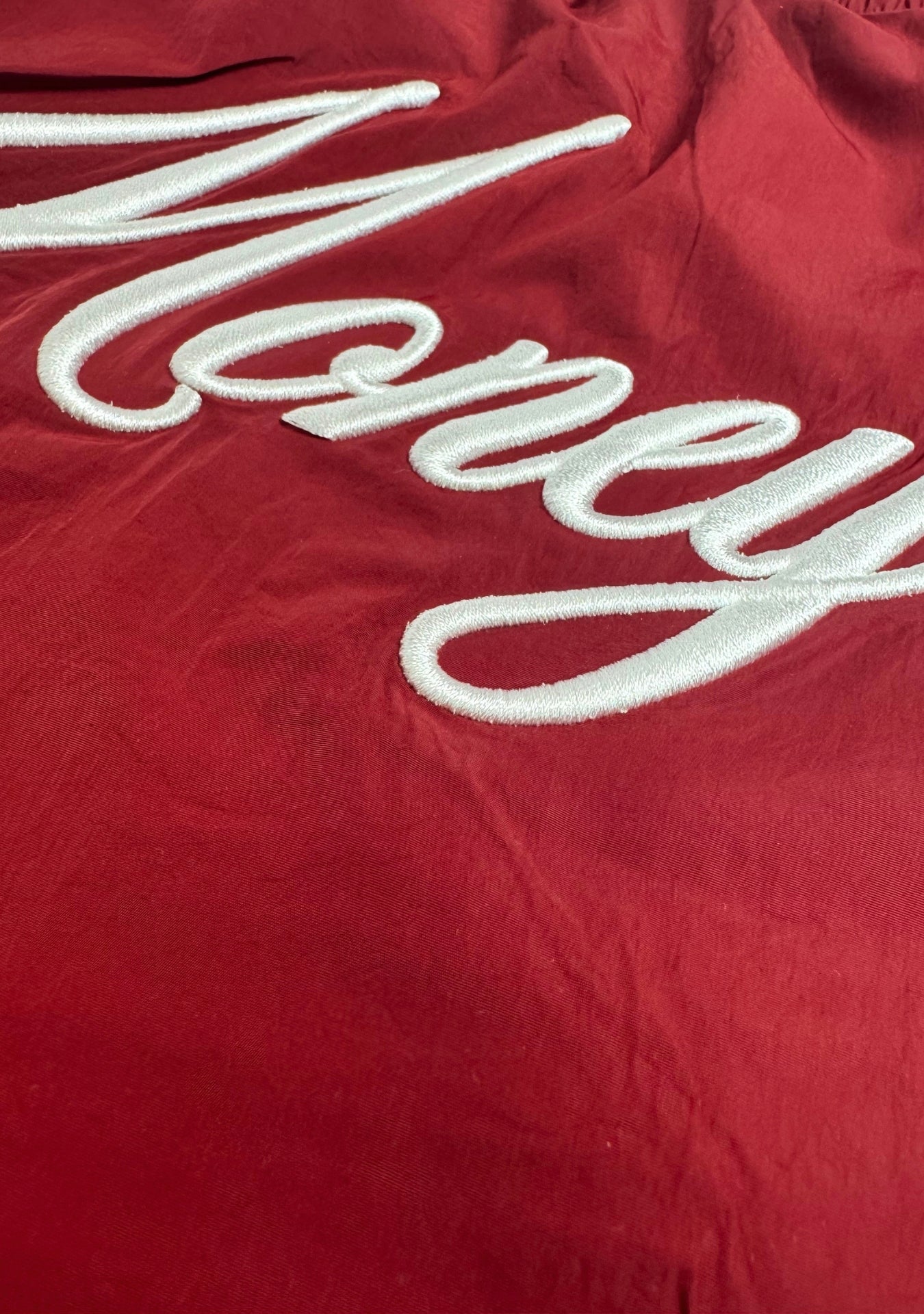 RED SCRIPT SHORTS