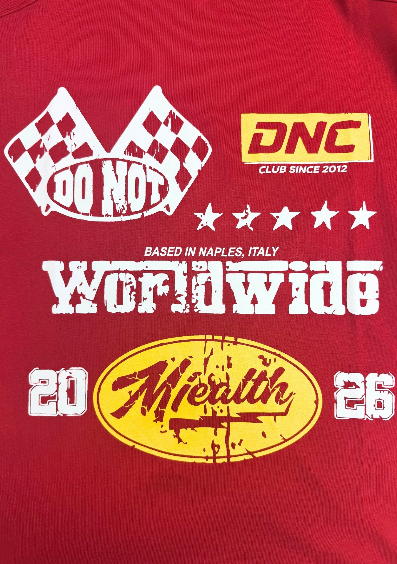 WORLDWIDE DNC - RED TEE
