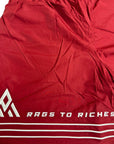 RED SCRIPT SHORTS