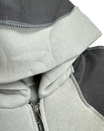 GREY WAVES HOODIE