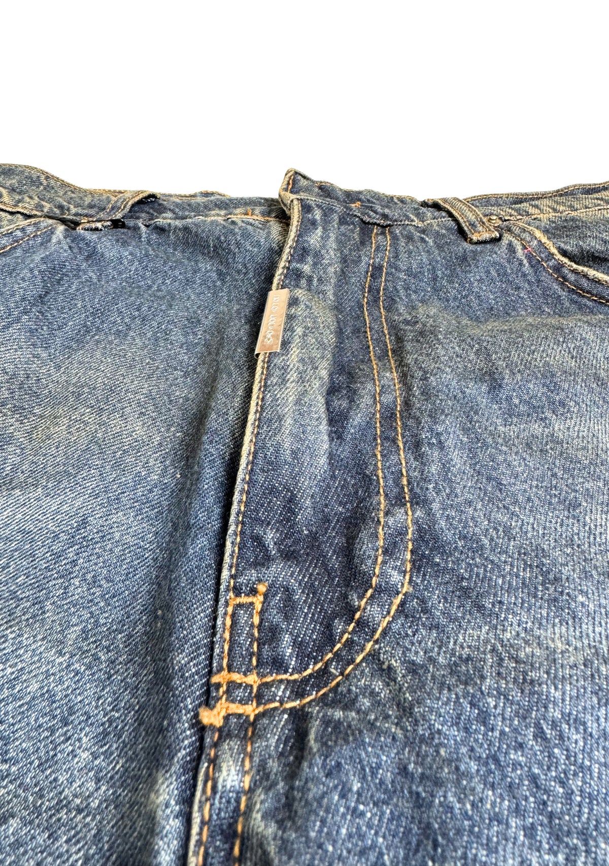 DISTRESSED BAGGY - STAINED PATCHES