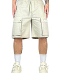 BEIGE RIPSTOP SHORTS