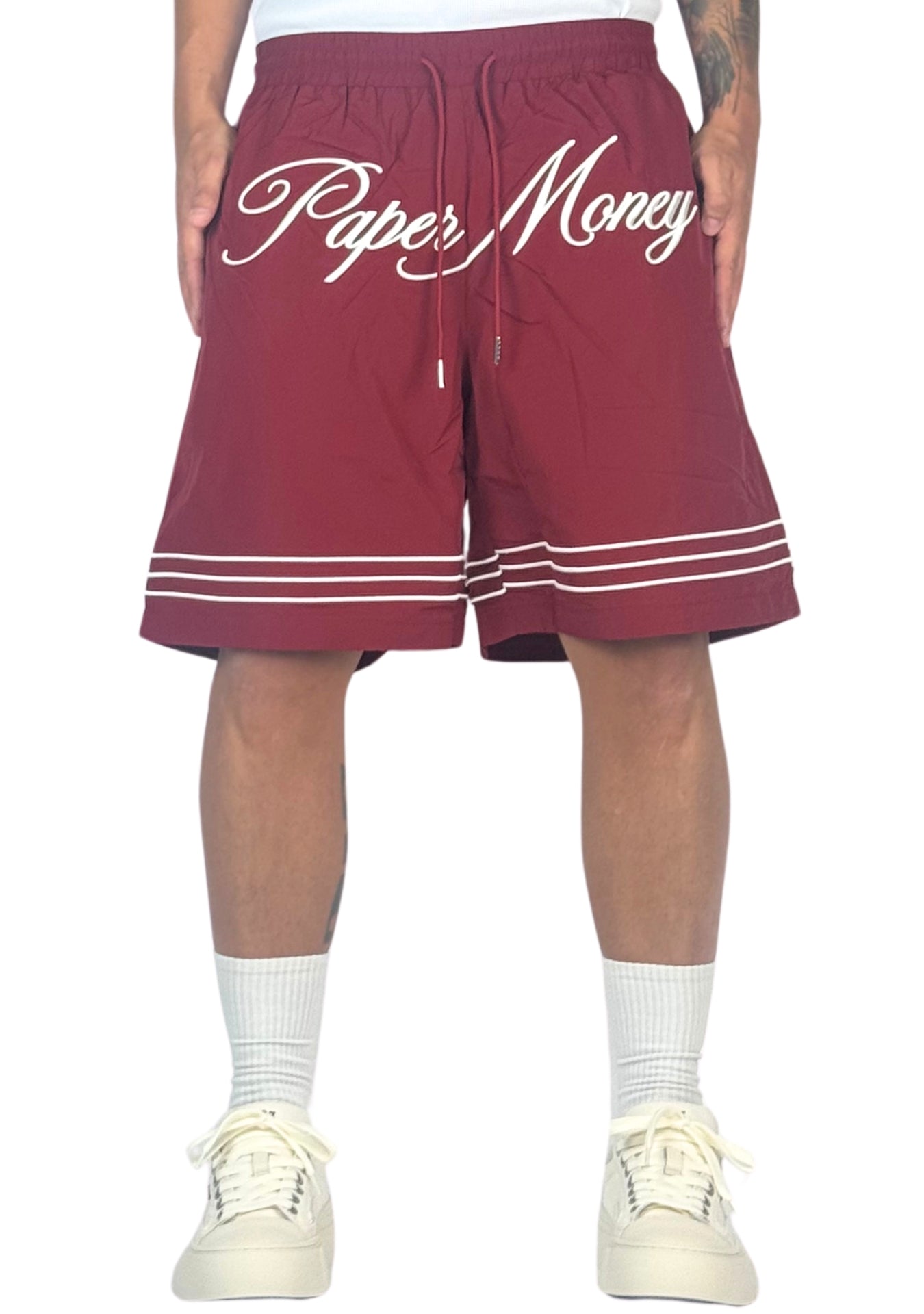 RED SCRIPT SHORTS