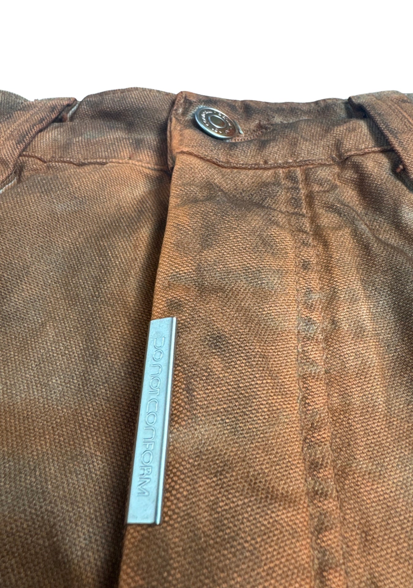 LIGHT BEIGE CARGO SOILED ORANGE