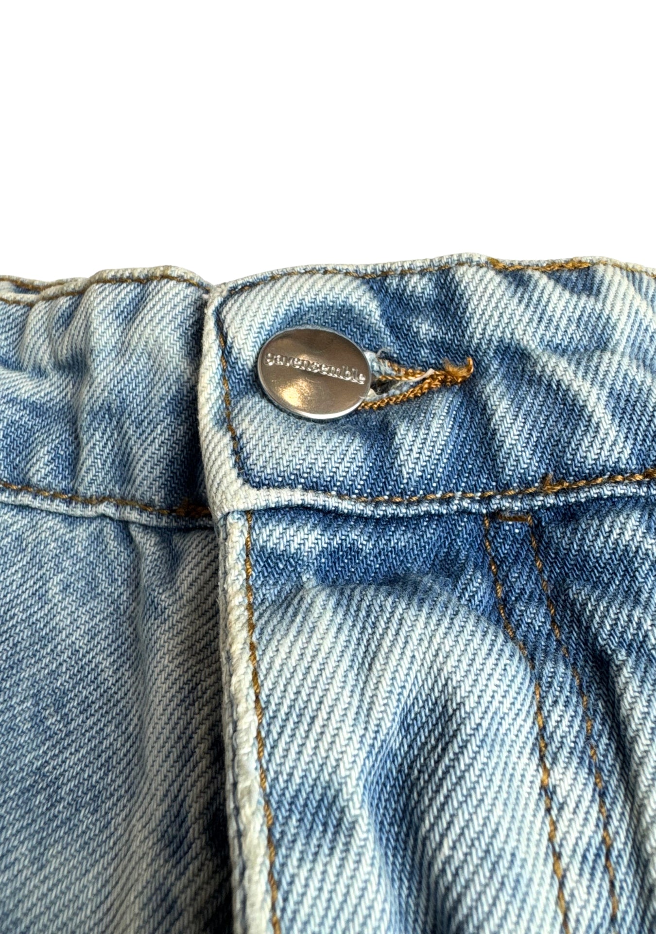 LIGHT WASH CARGO BAGGY