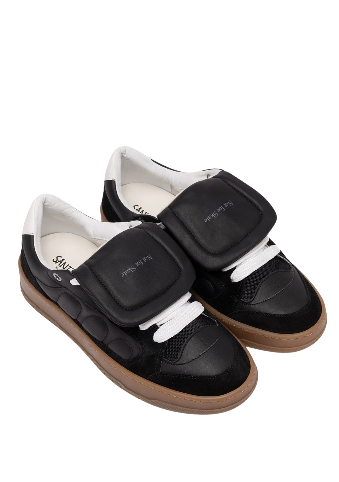 SANTHA MODEL 2 SOCCER BASIC BLACK-CUOIO