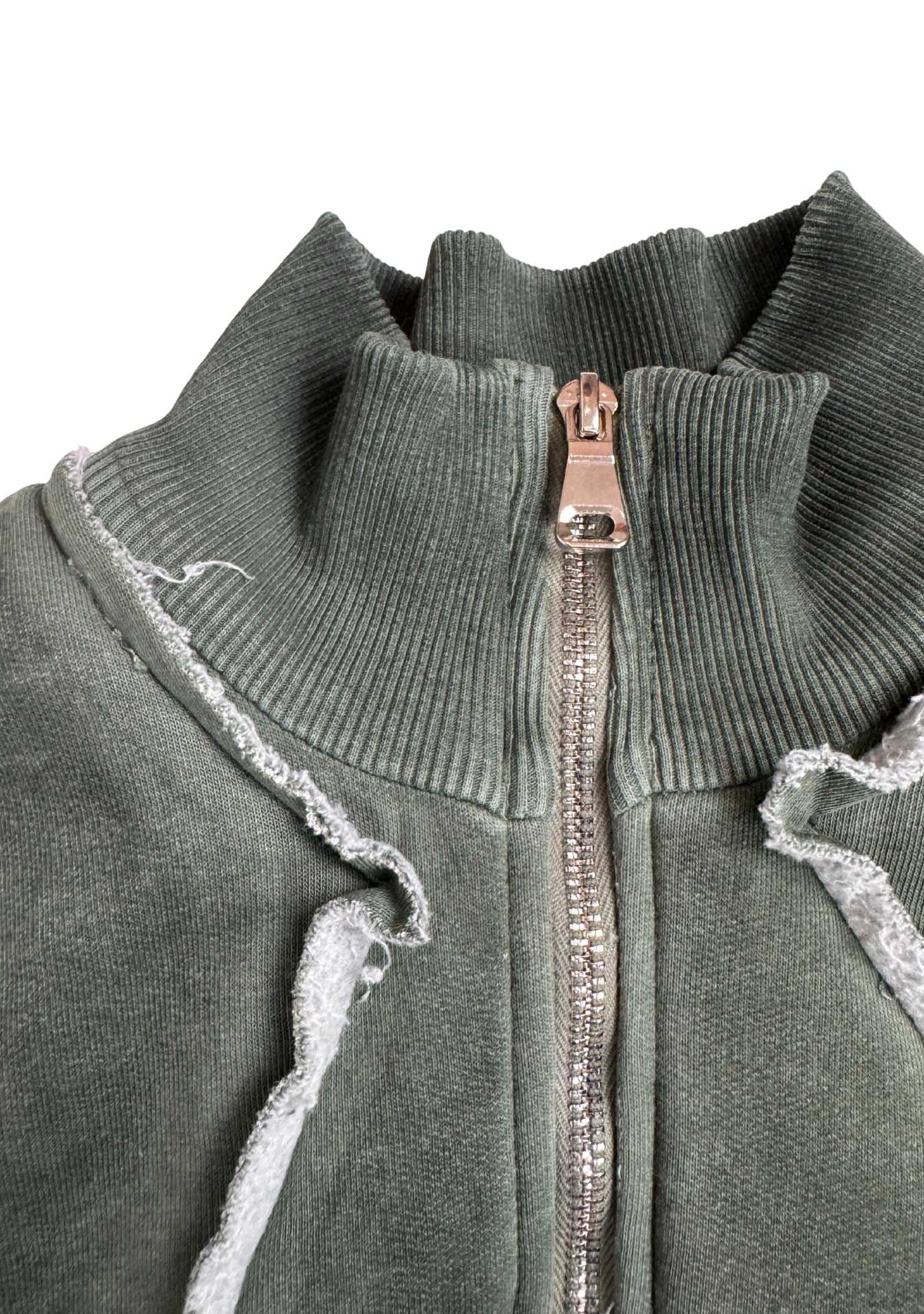 WASHED SWEATSHIRT ARMY GREEN
