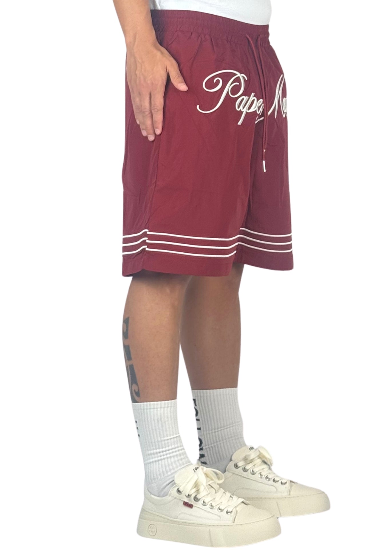 RED SCRIPT SHORTS